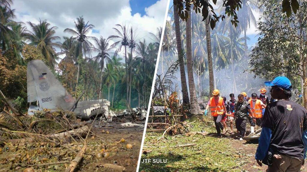 Al menos 45 muertos en Filipinas tras estrellarse avión militar