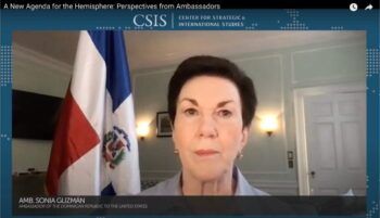 Embajadora Sonia Guzmán destaca importancia de fortalecer la independencia y transparencia del sistema judicial