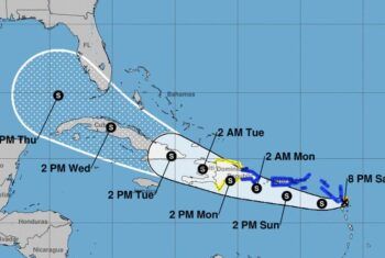 Elevan a 13 las provincias en alerta roja ante el paso de Grace por RD