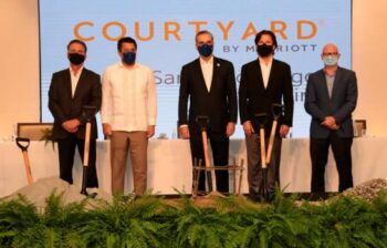 Abinader apertura construcción Hotel Courtyard by Marriott SD