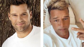 Ricky Martin y su retoque facial que se hace viral