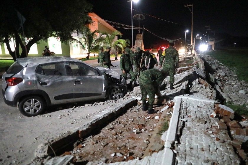 Sismo de magnitud 7,0 sacude México