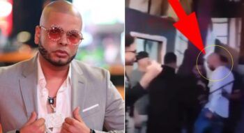 Ala Jaza baja de tarima porque le echaron agua a los equipos