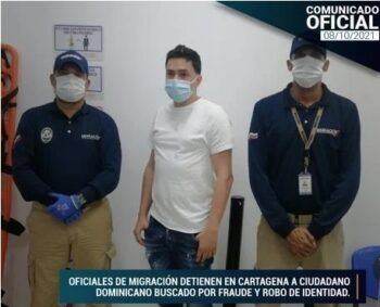 Dominicano detenido en Colombia tenía alerta roja por varios delitos
