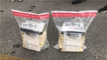 Detienen en Barahona a un hombre con 14 paquetes droga