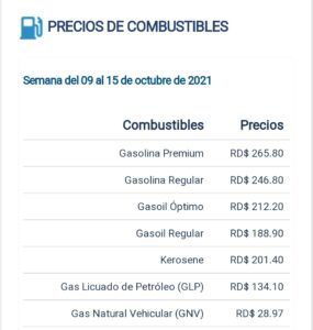 Combustibles sufren fuerte aumento de precio