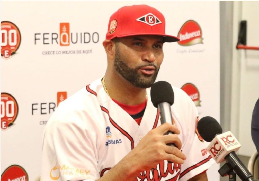 Albert Pujols debuta hoy con el Escogido