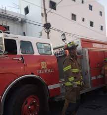 Los bomberos llegaron a tiempo, pero sin agua