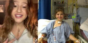 Le trasplantaron un corazón tan grande que cada latido se ve a través de su pecho