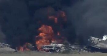 Se accidenta avión con 21 ocupantes, todos sobreviven