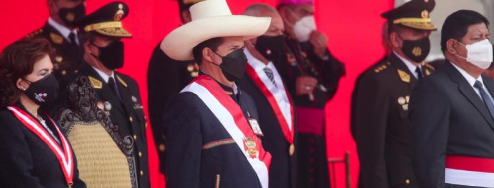 Oposición peruana presenta moción de censura en el Congreso para destituir al presidente Castillo