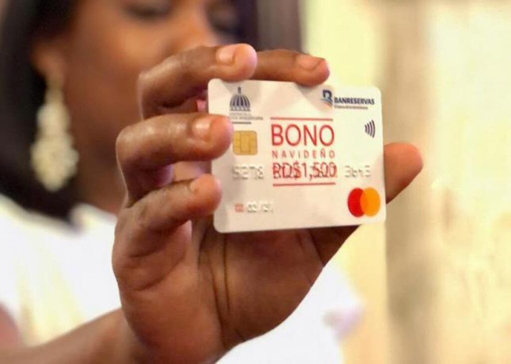 Gobierno entregará más de un millón de tarjetas del Bono Navideño