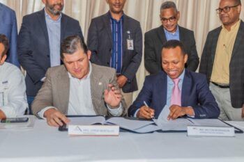 EDESUR firma acuerdo con ACOPROVI para impulsar el sector construcción