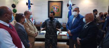 Mayor general Alberto Then recibe respaldo de las reservas de la Policía y Fuerzas Armadas