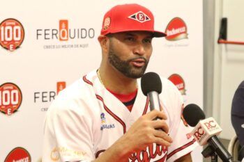 Hoy es el último juego de Albert Pujols con el Escogido