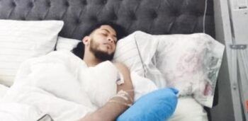 Joven al borde de la muerte por el uso de hookah