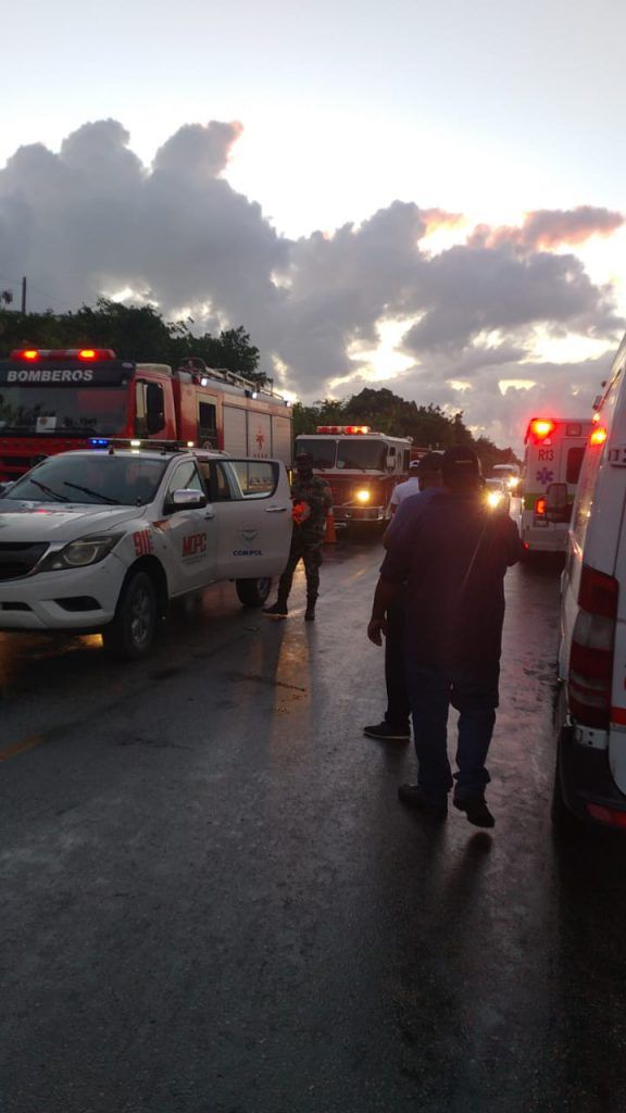 Un muerto y 14 heridos tras accidente en Bávaro-Macao