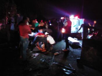 Cinco heridos tras accidente de tránsito en San Juan