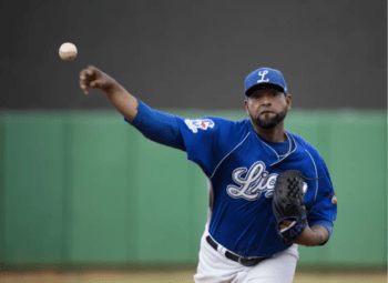 César Valdez no lanzará este domingo por los Tigres del Licey