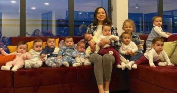 Sueña con tener 100 hijos, ya tiene once