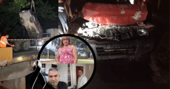 Tres muertos y dos heridos tras accidente en La Vega