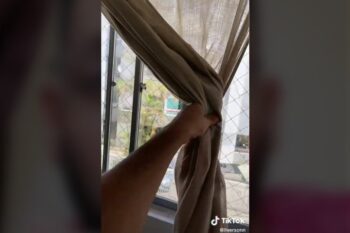 Su vecina le pidió que no anduviera en calzoncillos por su propia casa y la pelea se volvió viral