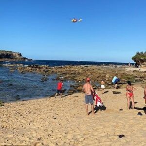 Tiburón parte en dos a un hombre mientras se bañaba en la playa