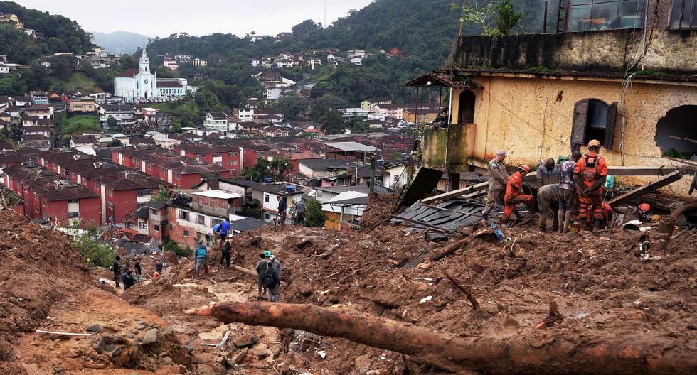 Las lluvias llevan más de 150 muertos en Brasil