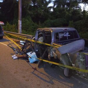 Accidente deja dos muertos y varios heridos en Sosúa