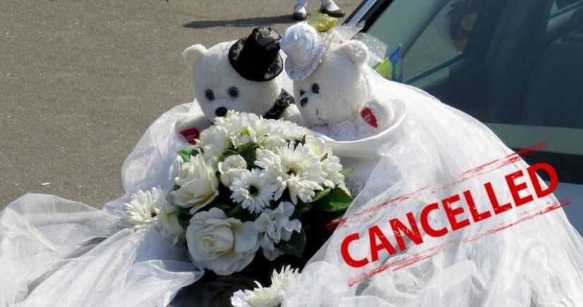 Tenía todo listo y se enteró por Facebook que cancelaron su boda