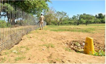 Trabajos en verja con Haití están paralizados