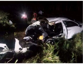 Mueren dos personas durante accidente en autopista del Coral