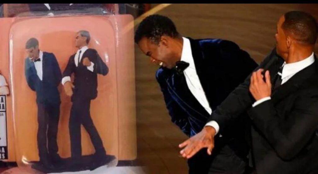 Crean muñecos de la bofetada de Will Smith a Chris Rock