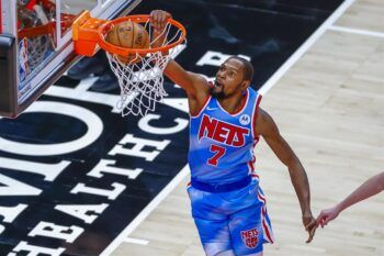 Los Nets se hunden pese a los 55 puntos de Durant