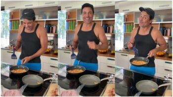 Chayanne prepara el desayuno en el Día de las Madres