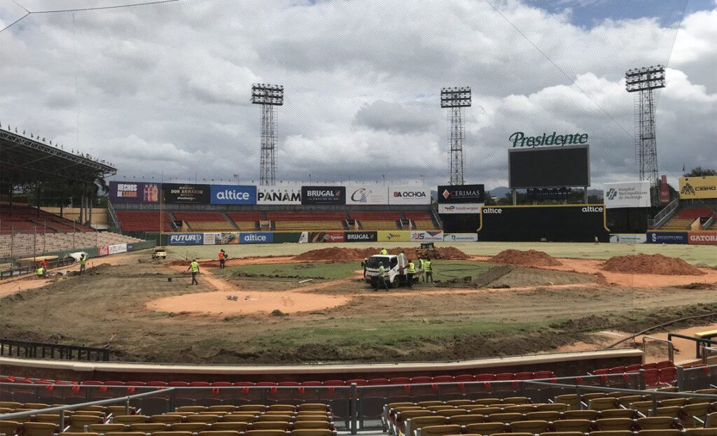 Águilas Cibaeñas anuncian remodelación de terreno Estadio Cibao