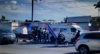 Camión mata a un motorista en el kilómetro 12 de la autopista Duarte