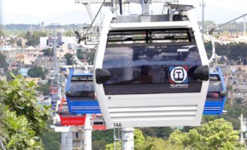 Reanudan el servicio en tramo 1 del Teleférico de Santo Domingo