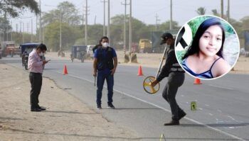 Madre salva a sus bebés lanzándolos a la carretera antes de ser arrollada por un tráiler