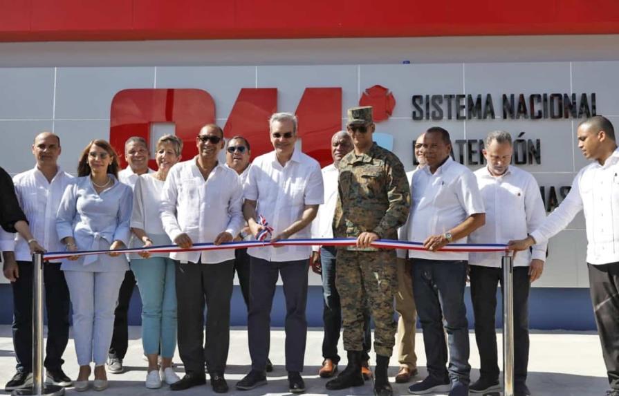 Presidente Abinader inaugura Centro de Operaciones Tecnológicas del Sistema 9-1-1 en Puerto Plata