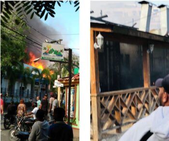 Incendio destruye el restaurante «LUMAKA» en Boca Chica
