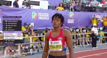 Marileidy Paulino conquistó el primer lugar de los 400 metros planos en la gran final de la Liga Diamante