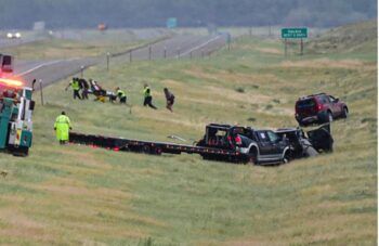 6 muertos y 8 heridos durante accidente en Montana