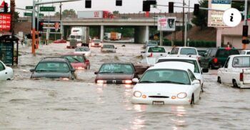 Las Vegas literalmente bajo agua