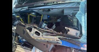 Mueren dos mujeres tras volcamiento de Megabus en ruta de Nueva York a Filadelfia