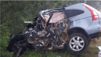 Tres muertos durante accidente en Monte Plata