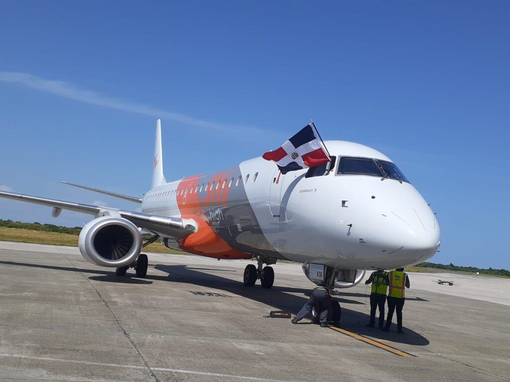 Aerolínea Sky High inicia sus operaciones desde la República Dominicana a Aruba