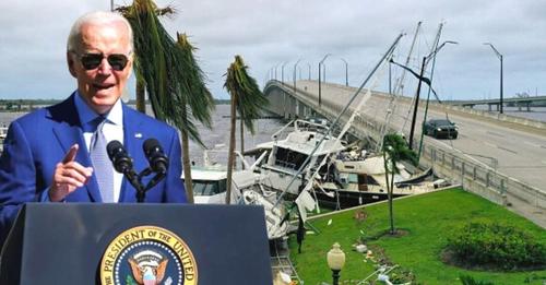 Biden declaró desastre mayor en Florida tras paso del huracán Ian