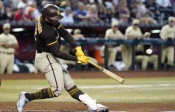 Campusano logró su primer jonrón en la temporada