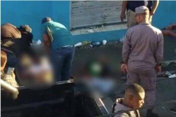 Dos muertos durante fiesta callejera en Sabana Perdida
